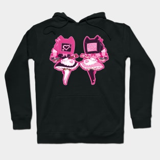 TV head Maid duo! Hoodie